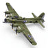 Sluban B1367 Model Kit 1:44 B17 Flying Fortress Heavy Bomber WWII USAAF Army Air Force Military Building Blocks DIY Set Toy