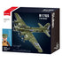 Sluban B1367 Model Kit 1:44 B17 Flying Fortress Heavy Bomber WWII USAAF Army Air Force Military Building Blocks DIY Set Toy
