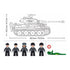 B1535 Model Kit 1:35 Panther G Tank German Panzer WWII Army Military Building Blocks DIY Construction Set Toy