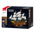 B1552 Model Kit 1:200 HMS Victory Sailing Battleship Warship Navy Vessel Boat Military DIY Construction Set Toy