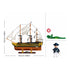 B1552 Model Kit 1:200 HMS Victory Sailing Battleship Warship Navy Vessel Boat Military DIY Construction Set Toy