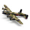 Model Kit 1:44 Lancaster Bomber G For George Plane WWII RAAF Air Force Military Building Blocks DIY Set Toy  B1609