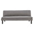 Sarantino 3 Seater Modular Faux Linen Fabric Sofa Bed Couch -Dark Grey