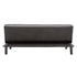 Sarantino 3 Seater Modular Faux Linen Fabric Sofa Bed Couch -Dark Grey