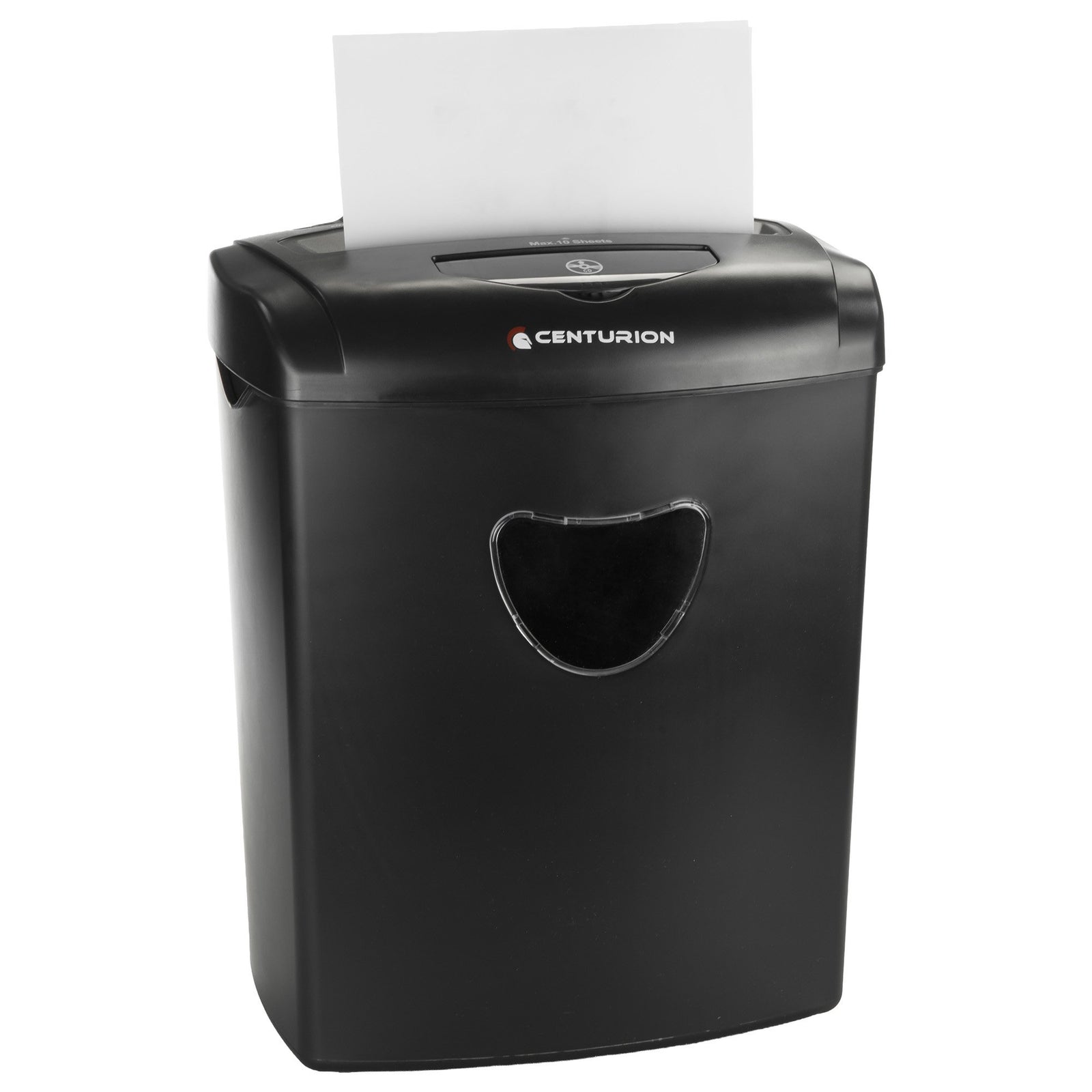 21L Cross-Cut Office Shredder 10-Sheet Paper, CD & Credit Card Security