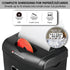 21L Cross-Cut Office Shredder 10-Sheet Paper, CD & Credit Card Security