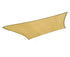 Rectangular Shade Sail 2 x 2.5m in Desert Sand, Blocks Over 95 Percent of UV