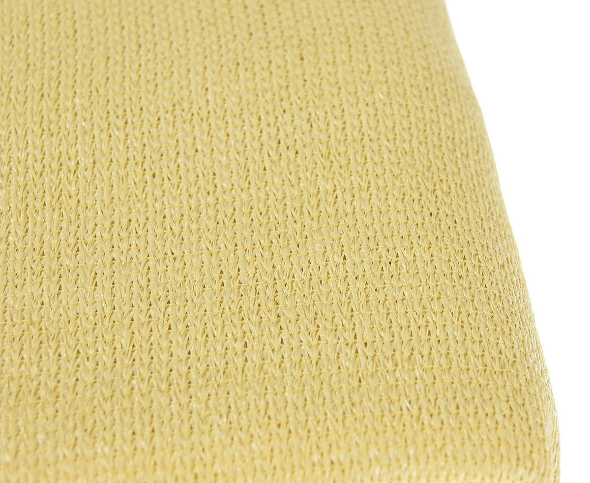 Rectangular Shade Sail 2 x 2.5m in Desert Sand, Blocks Over 95 Percent of UV