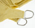 Rectangular Shade Sail 3m x 4m in Desert Sand, Blocks Over 95% UV Rays