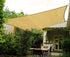Rectangular Shade Sail 7m x 7m - Sand