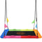 Heavy Duty 60 Inch Rectangular Tree Swing With Adjustable 180cm Lifting Ropes Foam Padded Tubes And Full Accessory Kit For Backyard Family Use