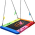Heavy Duty 60 Inch Rectangular Tree Swing With Adjustable 180cm Lifting Ropes Foam Padded Tubes And Full Accessory Kit For Backyard Family Use