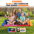 Heavy Duty 60 Inch Rectangular Tree Swing With Adjustable 180cm Lifting Ropes Foam Padded Tubes And Full Accessory Kit For Backyard Family Use