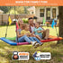 Heavy Duty 60 Inch Rectangular Tree Swing With Adjustable 180cm Lifting Ropes Foam Padded Tubes And Full Accessory Kit For Backyard Family Use