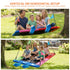 Heavy Duty 60 Inch Rectangular Tree Swing With Adjustable 180cm Lifting Ropes Foam Padded Tubes And Full Accessory Kit For Backyard Family Use