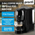 Breakfast Set with HomeMaid Coffee Machine, Silver Noir Toaster & Kettle