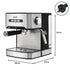 Pronti Breakfast Set with 1.6L Coffee Machine, Silver Noir Toaster & Kettle
