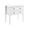 Sarantino Sven Bedside Table Night Stand - White