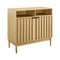 Eleni 2-Door Sideboard Buffet Hallway Cabinet Storage Console Cupboard in Natural