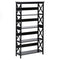 Sarantino Daphne 5-tier Cross Panel Bookshelf
