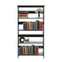 Sarantino Daphne 5-tier Cross Panel Bookshelf