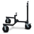 Trailer Dolly Adjustable 2in Hitch Ball 1500kg Tongue Weight Capacity w/8in Swivel Wheels Steel Trailer Mover