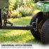 Kartrite 816kg Heavy-Duty Steel Dump Cart with Quick-Release Dumping Handle