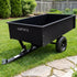Kartrite 816kg Heavy-Duty Steel Dump Cart with Quick-Release Dumping Handle