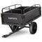 430kg Heavy Duty Steel Dump Cart with Foot Pedal Dumping System