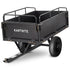 430kg Heavy Duty Steel Dump Cart with Foot Pedal Dumping System