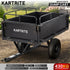 430kg Heavy Duty Steel Dump Cart with Foot Pedal Dumping System