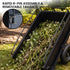 430kg Heavy Duty Steel Dump Cart with Foot Pedal Dumping System
