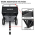 430kg Heavy Duty Steel Dump Cart with Foot Pedal Dumping System