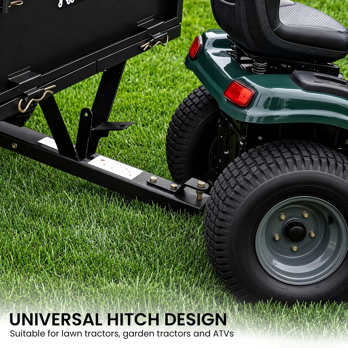 430kg Heavy Duty Steel Dump Cart with Foot Pedal Dumping System
