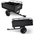 430kg Heavy Duty Steel Dump Cart with Foot Pedal Dumping System