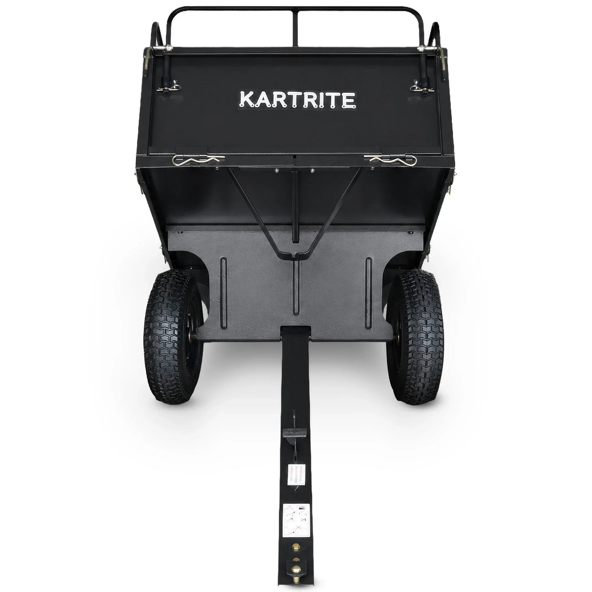 430kg Heavy Duty Steel Dump Cart with Foot Pedal Dumping System