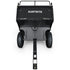 430kg Heavy Duty Steel Dump Cart with Foot Pedal Dumping System