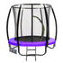 Kahuna Classic 6ft Trampoline Round Outdoor Free Safety Net Spring Pad Cover Mat Purple