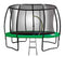 Kahuna 8ft Trampoline Free Ladder Spring Mat Net Safety Pad Cover Round Enclosure Green