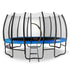 Twister 12ft Springless Trampoline Outdoor Mat Pad Net Ladder with Basketball Set