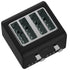 Silver Noir Collection 4 Slice Toaster with Dual Controls