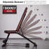 Powertrain Adjustable Weight Bench with Incline Decline And 7 Backrest Positions