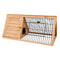Triangle Wooden Rabbit Hutch