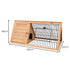 Triangle Wooden Rabbit Hutch