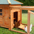 Large Wooden Chicken Coop Rabbit Hutch Nesting Box Fir Wood