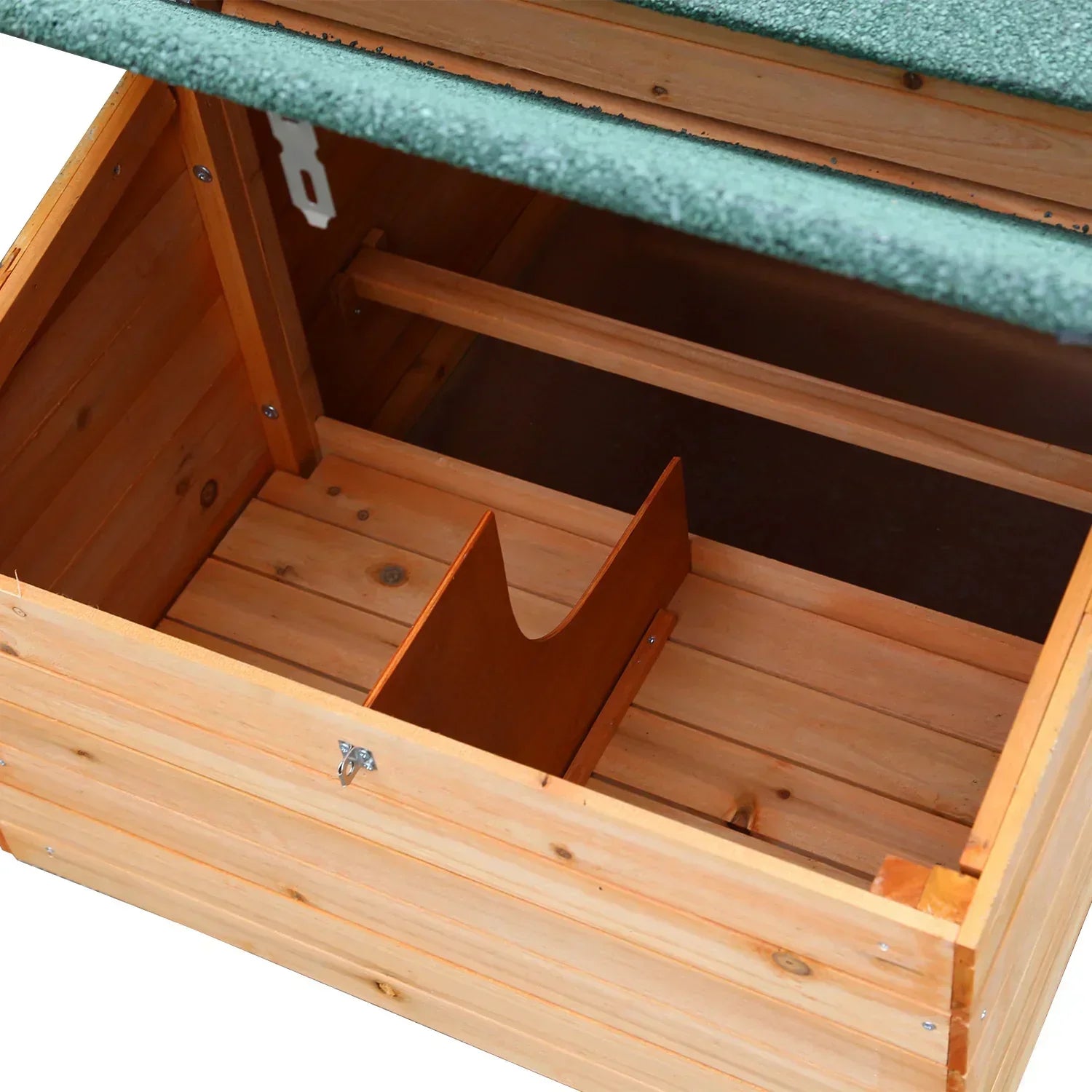 Large Wooden Chicken Coop Rabbit Hutch Nesting Box Fir Wood