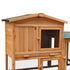 Large Wooden Chicken Coop & Rabbit Hutch With Ramp