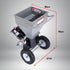 Wood Chipper Shredder Mulcher Garden 8hp Petrol Motor Upright Grinder - Silver