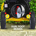 Ducar Wood Chipper Shredder Mulcher Garden 8hp Petrol Motor Upright Grinder - Yellow