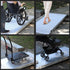 Kartrite 6ft Portable Aluminium Wheelchair Ramp Non-Slip 850lbs Heavy Duty Threshold Access Ramp for Mobility Scooter